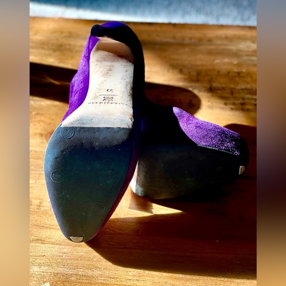 Brian Atwood Purple Platform Pumps - Picture 5 of 5